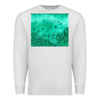Oatmeal Heather green glitter Premium Sweatshirt - JahusDesignShop