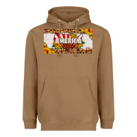 Toasted Coconut america map sunflower license plate Heavyweight Hoodie - HRA Design Shop