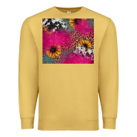 Antique Gold pink glitter leopard cowhide Premium Sweatshirt - JahusDesignShop