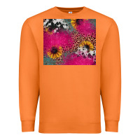 Carrot pink glitter leopard cowhide Premium Sweatshirt - JahusDesignShop