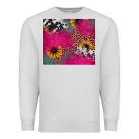 Dove Grey pink glitter leopard cowhide Premium Sweatshirt - JahusDesignShop