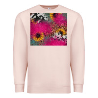 Pale Pink pink glitter leopard cowhide Premium Sweatshirt - JahusDesignShop