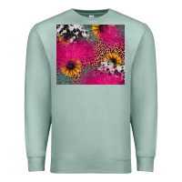 Seafoam pink glitter leopard cowhide Premium Sweatshirt - JahusDesignShop