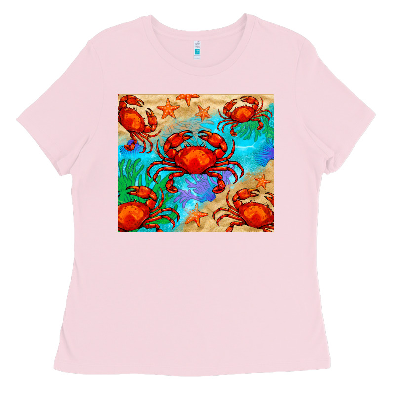 Crab Ladies Tee by BarkalooDesign | Teevron