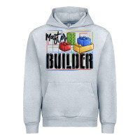 Heather Grey master builder Urban Hoodie - MaliasSmallBusiness
