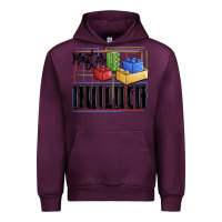 Mauve Wine master builder Urban Hoodie - MaliasSmallBusiness