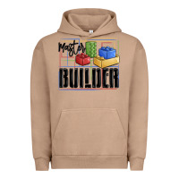 Pigment Burro master builder Urban Hoodie - MaliasSmallBusiness