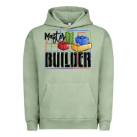 Pigment Oil Green master builder Urban Hoodie - MaliasSmallBusiness
