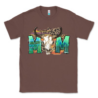 Chestnut mom with bull skull Classic Tee - Zillion Design Studio