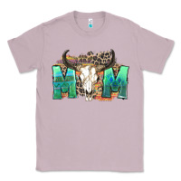 Lilac mom with bull skull Classic Tee - Zillion Design Studio