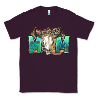 Plum mom with bull skull Classic Tee - Zillion Design Studio