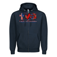 Navy faith love freedom Zipper Hoodie - Zillion Design Studio
