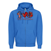 True Royal faith love freedom Zipper Hoodie - Zillion Design Studio
