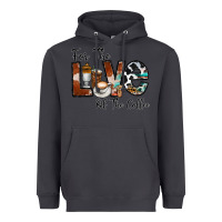 Smoke for the love of the coffe Heavyweight Hoodie - CowhideDigitalArt