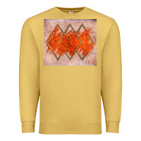 Antique Gold orange glitter Premium Sweatshirt - JahusDesignShop
