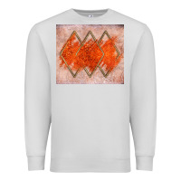 Dove Grey orange glitter Premium Sweatshirt - JahusDesignShop