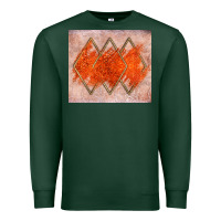 Sports Green orange glitter Premium Sweatshirt - JahusDesignShop