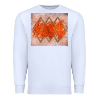 White orange glitter Premium Sweatshirt - JahusDesignShop