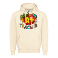 Sandshell a plus teacher Zipper Hoodie - texasbilliewilder