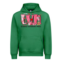 Emerald lvn licensed vocational nurse valentine's day Urban Hoodie - MaliasSmallBusiness