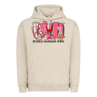 Pigment French Oak lvn licensed vocational nurse valentine's day Urban Hoodie - MaliasSmallBusiness