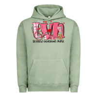 Pigment Oil Green lvn licensed vocational nurse valentine's day Urban Hoodie - MaliasSmallBusiness