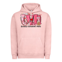 Pigment Salmon lvn licensed vocational nurse valentine's day Urban Hoodie - MaliasSmallBusiness