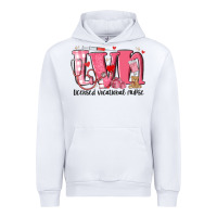 White lvn licensed vocational nurse valentine's day Urban Hoodie - MaliasSmallBusiness