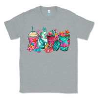 Heather Grey mermaid tail coffee cups Classic Tee - Zillion Design Studio
