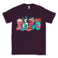 Plum mermaid tail coffee cups Classic Tee - Zillion Design Studio