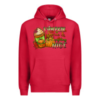 Cardinal Pumpkin spice everything nice Premium Hoodie - NancyCooperArtShop