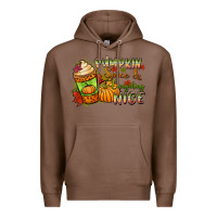 Chestnut Pumpkin spice everything nice Premium Hoodie - NancyCooperArtShop