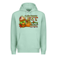 Seafoam Pumpkin spice everything nice Premium Hoodie - NancyCooperArtShop