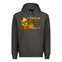 Smoke Pumpkin spice everything nice Premium Hoodie - NancyCooperArtShop