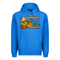 True Royal Pumpkin spice everything nice Premium Hoodie - NancyCooperArtShop