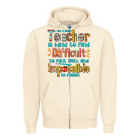 Sandshell a truly great teacher Zipper Hoodie - texasbilliewilder