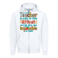 White a truly great teacher Zipper Hoodie - texasbilliewilder