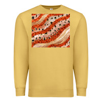 Antique Gold orange glitter Premium Sweatshirt - JahusDesignShop