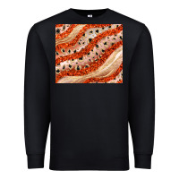 Black orange glitter Premium Sweatshirt - JahusDesignShop