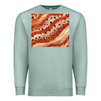 Seafoam orange glitter Premium Sweatshirt - JahusDesignShop