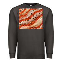 Smoke orange glitter Premium Sweatshirt - JahusDesignShop