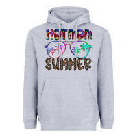 Heather Grey hot mom summer Heavyweight Hoodie - CowhideDigitalArt