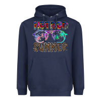 Navy hot mom summer Heavyweight Hoodie - CowhideDigitalArt