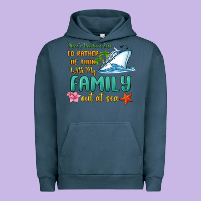 There's Nowhere Else I'd Rather Be Than With My Fa Urban Hoodie Designed By Maliassmallbusiness
