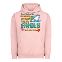 Pigment Salmon there's nowhere else i'd rather be than with my fa Urban Hoodie - MaliasSmallBusiness