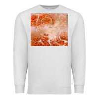 Oatmeal Heather orange glitter Premium Sweatshirt - JahusDesignShop