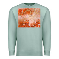 Seafoam orange glitter Premium Sweatshirt - JahusDesignShop