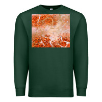 Sports Green orange glitter Premium Sweatshirt - JahusDesignShop