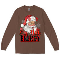 Chestnut big nick energy santa claus Long Sleeve Tee - RanaPortraitStore