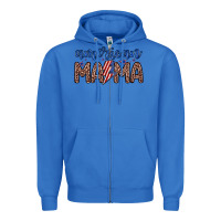 True Royal American mama Zipper Hoodie - Zillion Design Studio